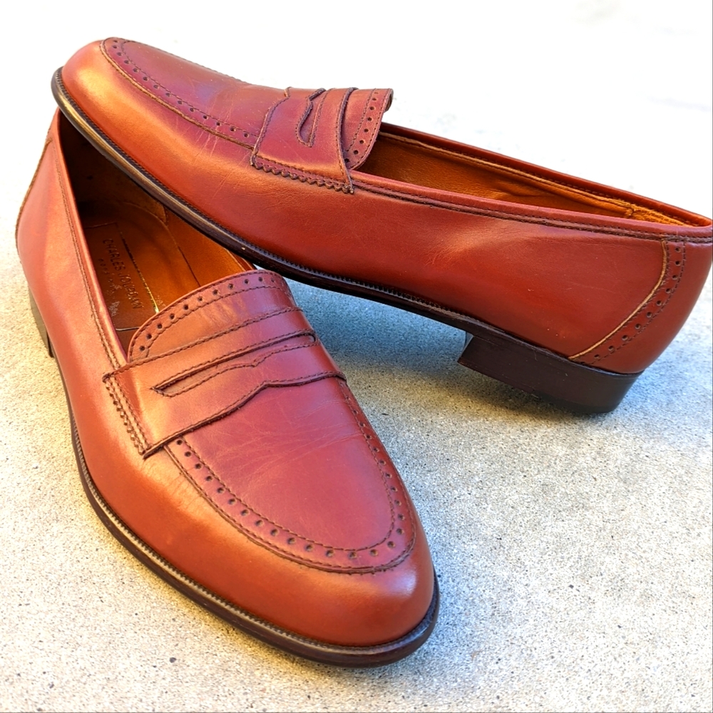 Charles Jourdan Monsieur Leather Loafers